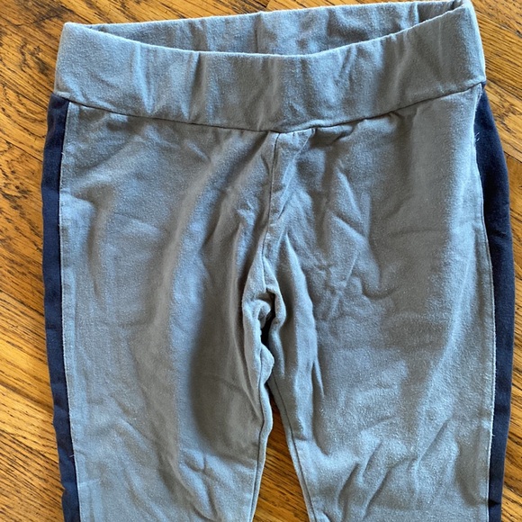 Monrow Heavy Stretch Cotton Tuxedo Leggings green and black size small - Picture 5 of 6